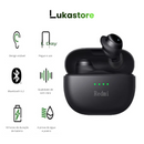 Fones Xiaomi Redmi Bluetooth 5.2 – Som Potente, Liberdade Total!