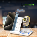 Carregador Base 3 em 1 30W – Rápida, Dobrável e Sem Fios