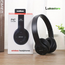 Fone P47 Bluetooth 5.0 – Dobrável, Estiloso e com Graves Potentes!