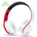 Fone de Ouvido Bluetooth Estéreo Premium – Design Dourado e Conexão Total!