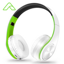 Fone de Ouvido Bluetooth Estéreo Premium – Design Dourado e Conexão Total!