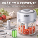 Mini Triturador de Alimentos Elétrico Multifuncional – Picador de Legumes, Carnes e Alho