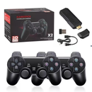 Vídeo Game Stick M15 Pro 4K 64GB com 2 Controles Sem Fio + 20.000 Jogos