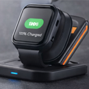 Carregador 3 em 1 Multicanal 30W - Iphone/Smartphone, Smartwatch e Air Pods