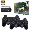 Vídeo Game Stick M15 Pro 4K 64GB com 2 Controles Sem Fio + 20.000 Jogos