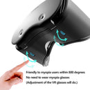Óculos de Realidade Virtual 3D VR Glasses - Headset Wirth Real Lenses Goggles Devices