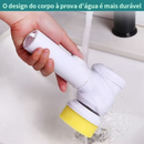Escova de Limpeza 5 em 1 Sem Fio – Compacta