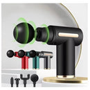 Massageador Elétrico Profissional – Alívio Muscular com 6 Níveis e 4 Ponteiras