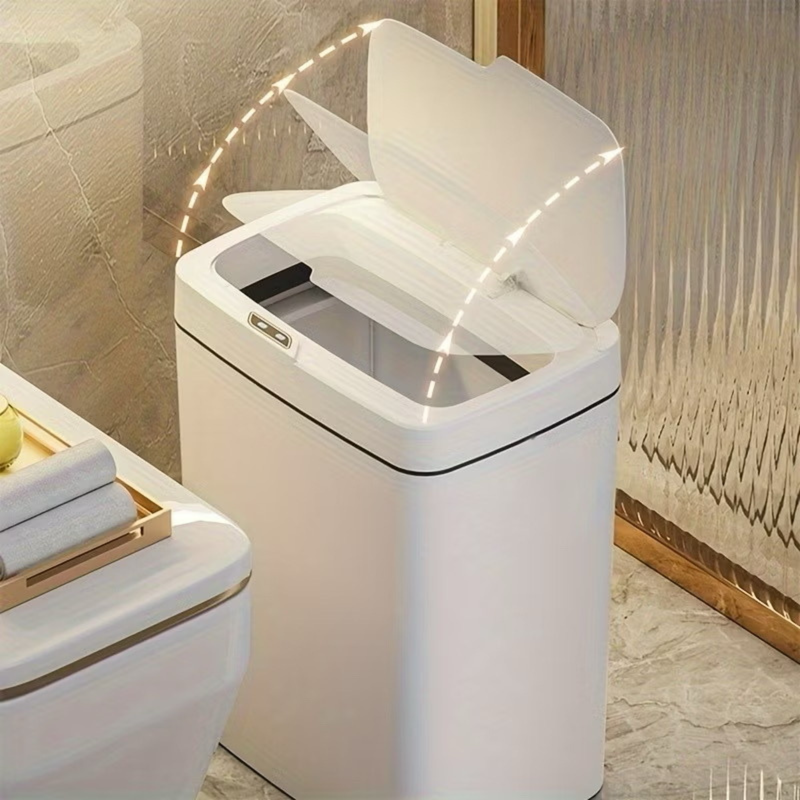 Lixeira Automática Inteligente 16L – Sensor e Higiene
