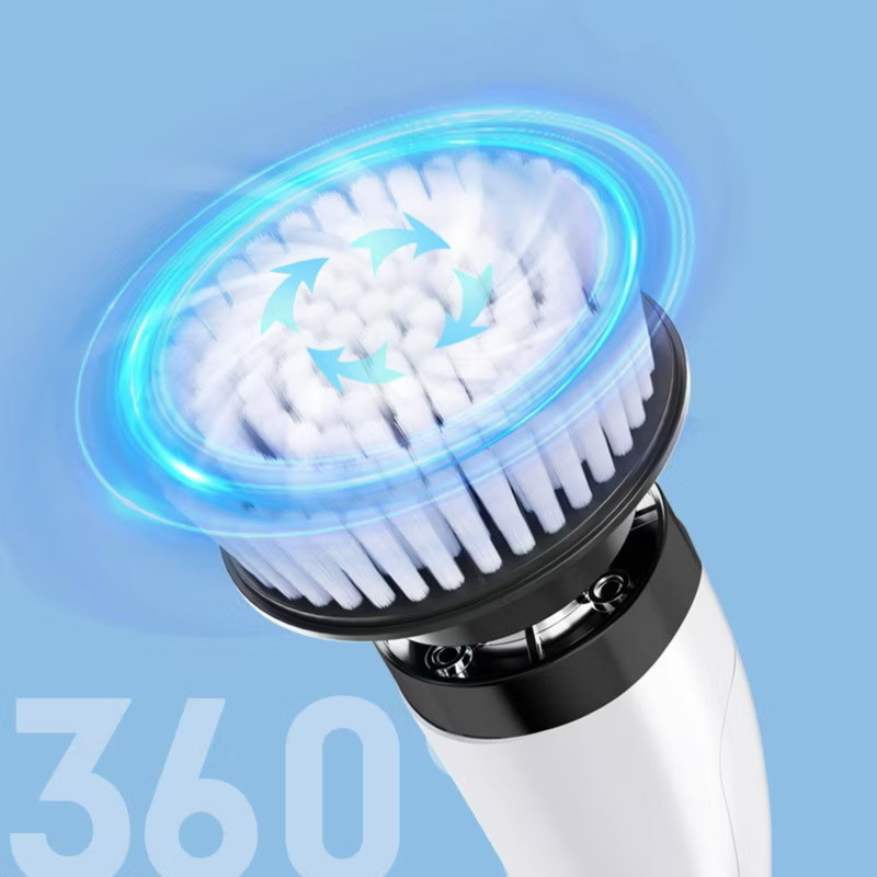 Escova de Limpeza 9 em 1 Elétrica Giratória – Multiuso